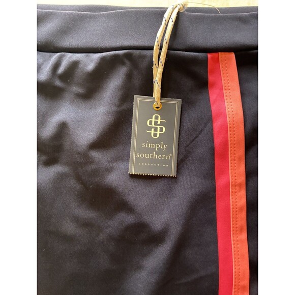 New Simply Southern Women's Tennis/Pickle Ball Skort Blue & Pink Size Medium - Picture 6 of 6